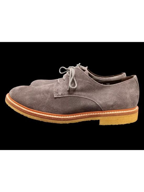 To Boot New York Derby Lace-Up Shoes Suede Leather Grey Men Size 10 FLOOR MODEL! main image 13